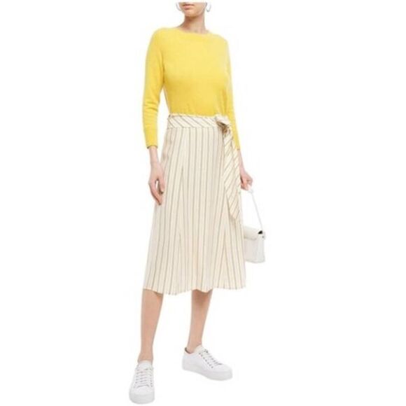 Rag & Bone Felix Silk Midi Skirt Sz. 0 - Picture 1 of 10